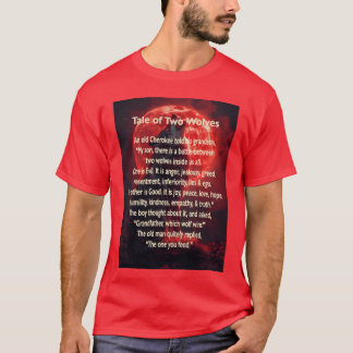 Theale ofwo Wolves Quotes vintage T-Shirt