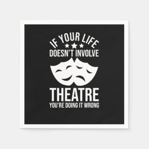 Theatre Actor Actress Rehearsal Musical Theatre Napkin