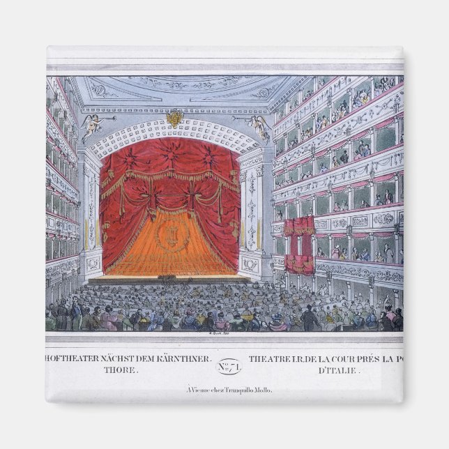 Theatre am Karntnertor Vienna Magnet (Front)
