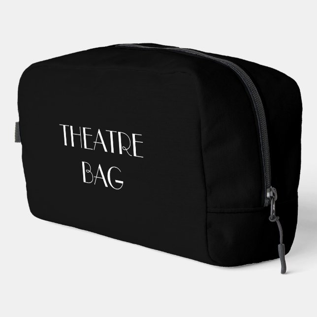 Theatre Bag Makeup Cosmetic Dopp Kit Bag (Right Corner)