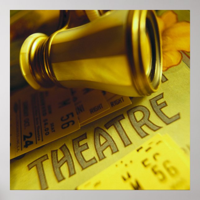 Theatre Binoculars Poster (Front)