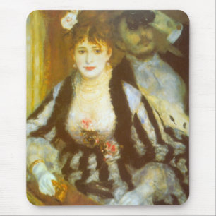 Theatre Box by Pierre Renoir, Vintage Fine Art Mouse Mat