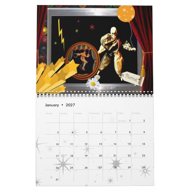 theatre calendar 2011 (Jan 2027)