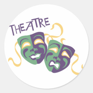 Theatre Classic Round Sticker