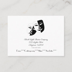 Theatre Dance Company Business Card
