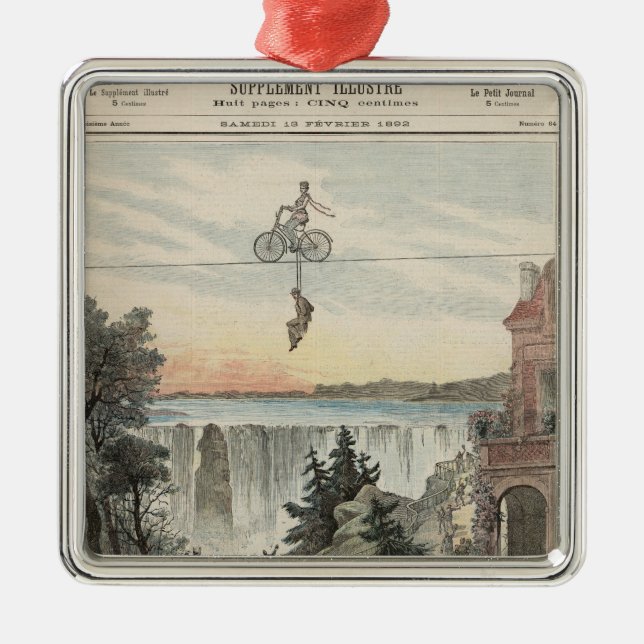 Theatre de la Gaite Performers Metal Tree Decoration (Front)