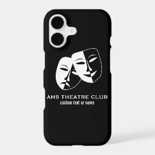Theatre Drama Club Masks Custom Thespian Name