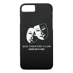 Theatre Drama Club Masks Custom Thespian Name iPhone 8/7 Case
