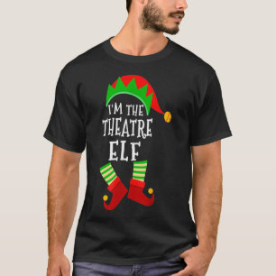 Theatre Elf Matching Family Group Christmas Party  T-Shirt