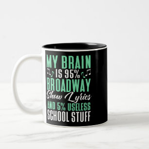 Theatre Girl Theatre Actress Acting For Women MP Two-Tone Coffee Mug