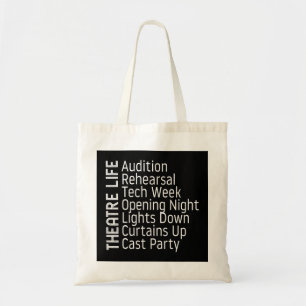 Theatre Hoodie Broadway Gifts Actor Musical Lover  Tote Bag