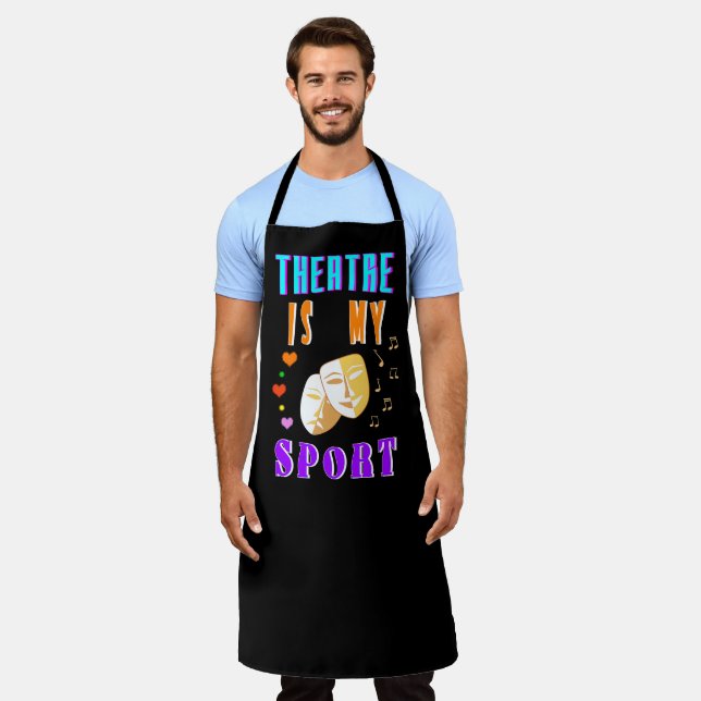 Theatre Is My Sport Actor Drama Apron (Worn)