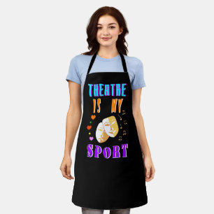 Theatre Is My Sport Actor Drama Apron