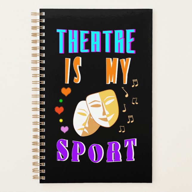 Theatre Is My Sport Actor Drama Planner (Front)