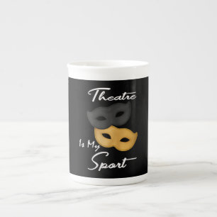 Theatre Is My Sport Theatre Lover Gift Bone China Mug
