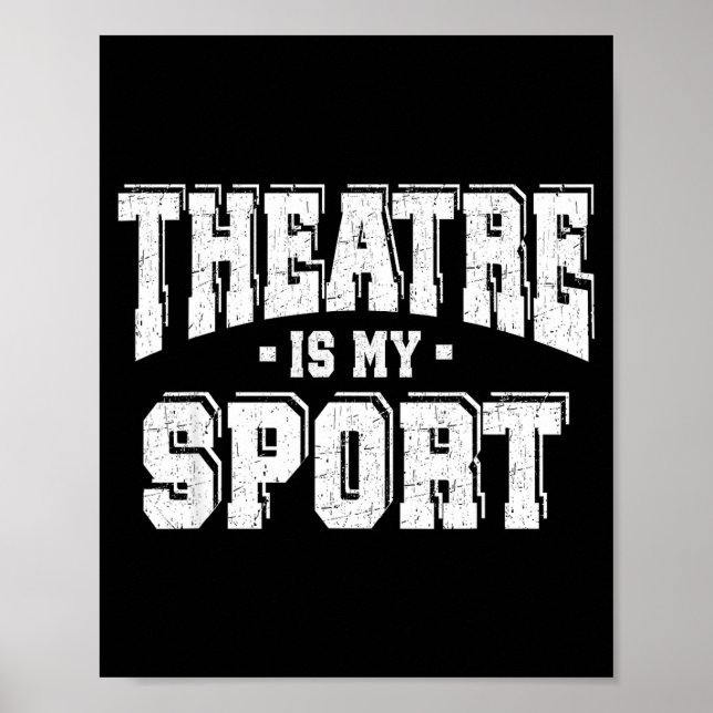 Theatre Is My Srt  Poster (Front)