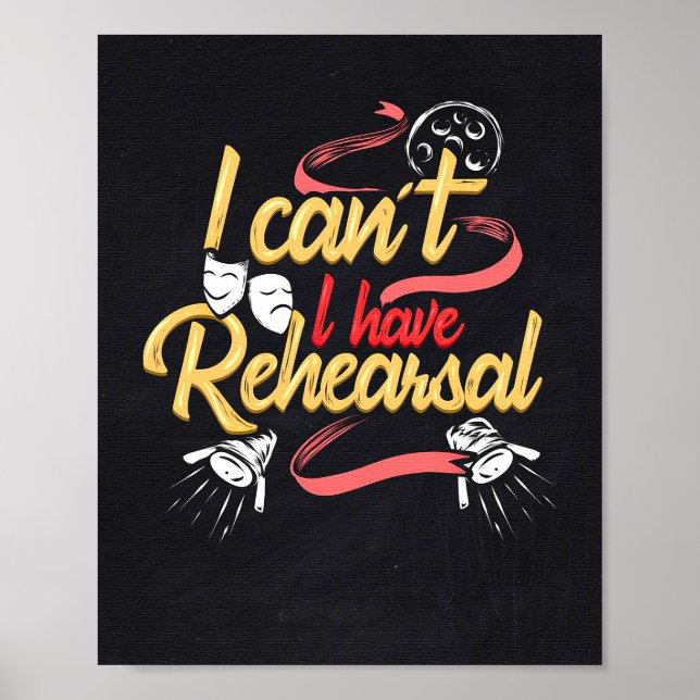 Theatre Life and Theatre Girl Poster (Front)