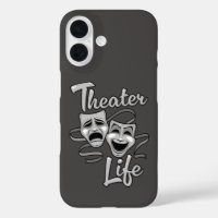 Theatre Life Comedy and Tragedy Masks