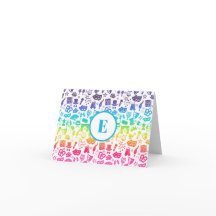 Theatre Lover Icons Notecard