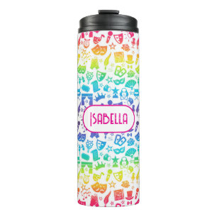 Theatre Lover Rainbow Icons Thermal Tumbler