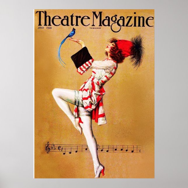 THEATRE MAGAZINE POSTER (Front)