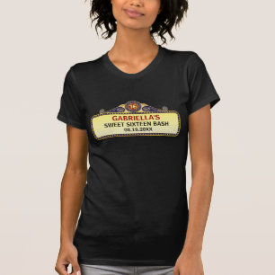 Theatre Marquee Sweet 16 T-Shirt