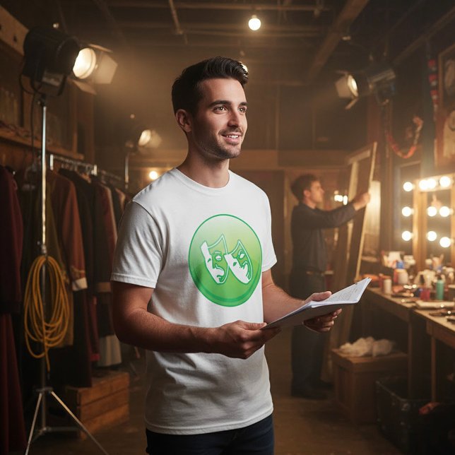 Theatre Mask Symbol T-Shirt (Creator Uploaded)