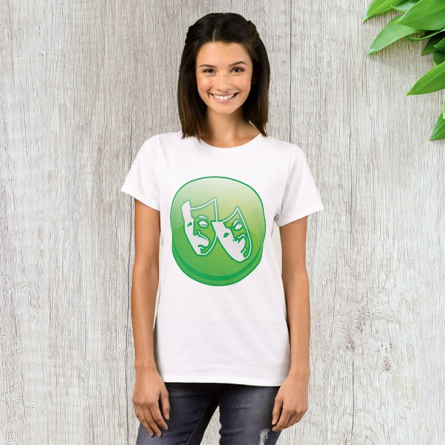 Theatre Mask Symbol T-Shirt (Creator Uploaded)