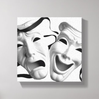 Theatre Masks Canvas Print