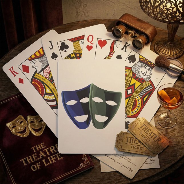 Theatre Masks Playing Cards (Creator Uploaded)