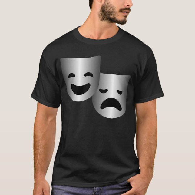 Theatre masks T-Shirt (Front)