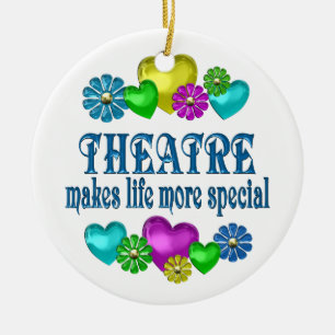 Theatre More Special Ceramic Tree Decoration