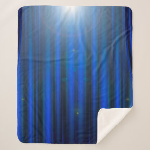 Theatre movie theater curtain strip sherpa blanket