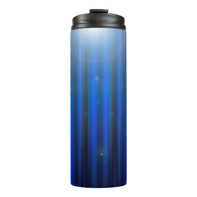 Theatre movie theatre curtain strip thermal tumbler (Front)