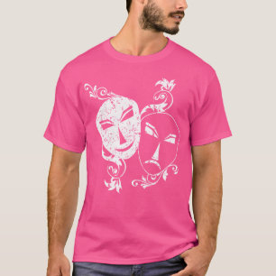 Theatre Nerd For Drama Funny Actor Gift Masks T Sh T-Shirt