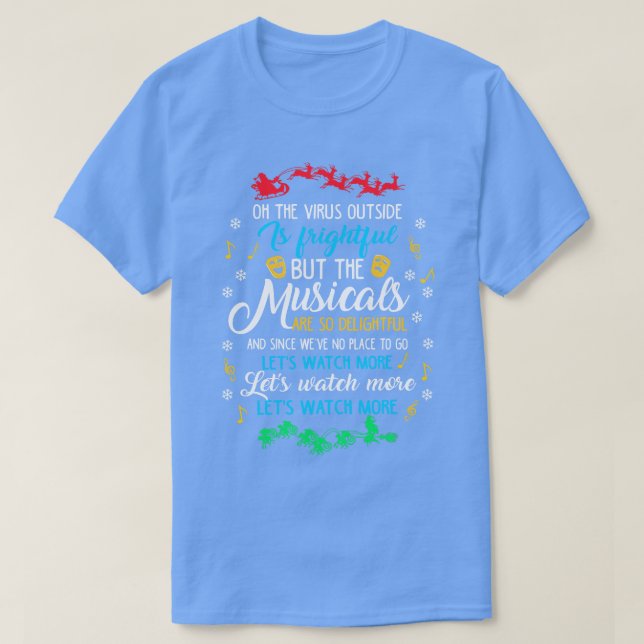 Theatre Nerd Gift T-Shirt (Design Front)