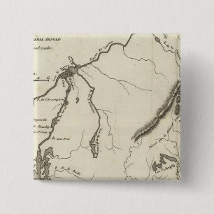 Theatre of Army operations in North 15 Cm Square Badge
