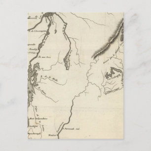 Theatre of Army operations in North Postcard