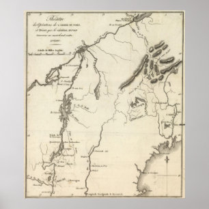 Theatre of Army operations in North Poster