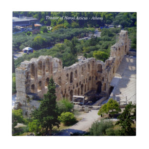 Theatre of Herod Atticus - Athens Tile