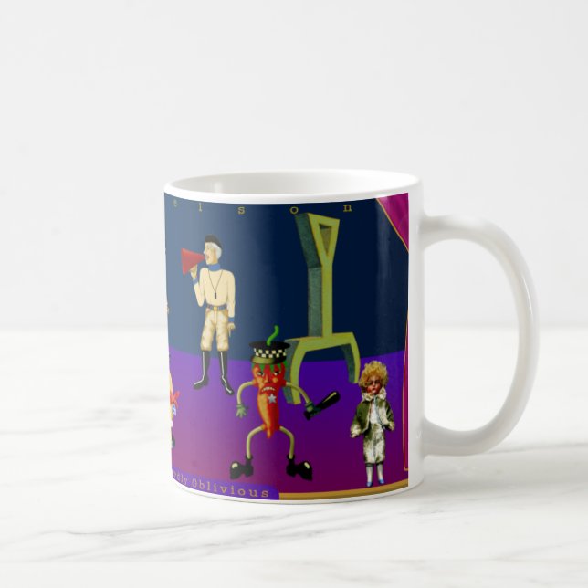 Theatre of the Absurdly Oblivious Mug (Right)