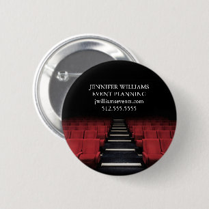 Theatre Performing Arts Custom Event Planning 6 Cm Round Badge