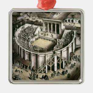 Theatre reconstruction, Roman 2nd century Metal Tree Decoration
