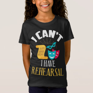 theatre rehearsal acting actor design T-Shirt
