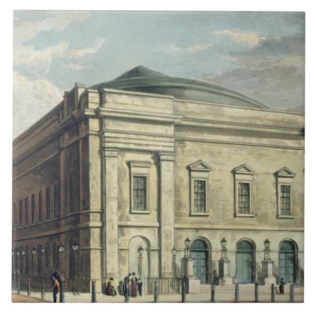 Theatre Royal, Drury Lane, in London, designed by Tile (Front)