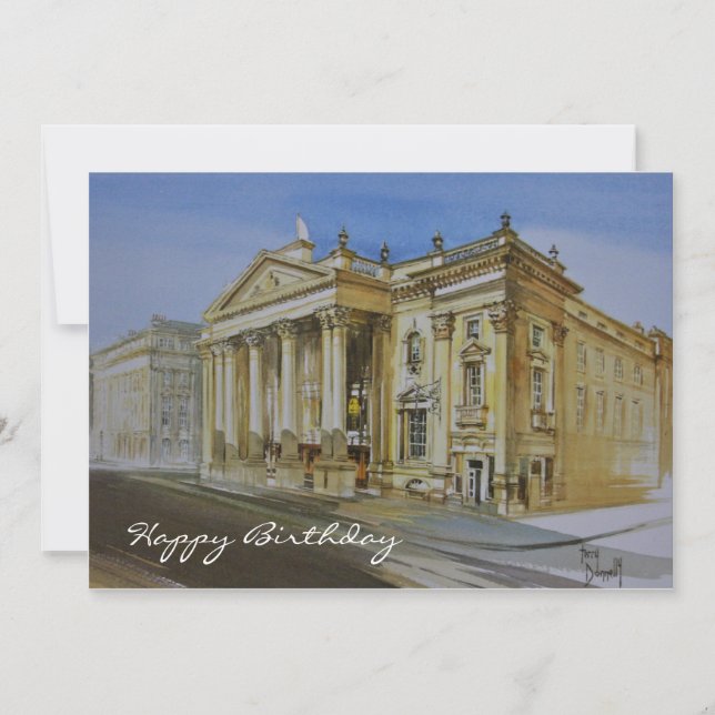 Theatre Royal Newcastle Happy Birthday Card (Front)