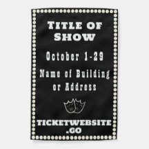 Theatre Show Advertisement Yard Flag