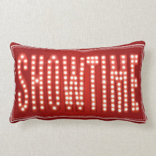 Theatre Showtime Lights Lumbar Cushion
