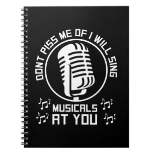 Theatre Singer Broadway Notebook