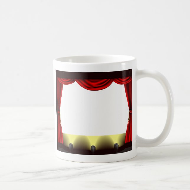 Theatre stage coffee mug (Right)